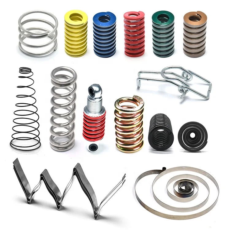 Factory Supply Long Lifespan High Rigidity Good Elasticity Customized Colorful 65Mn Tower Springs