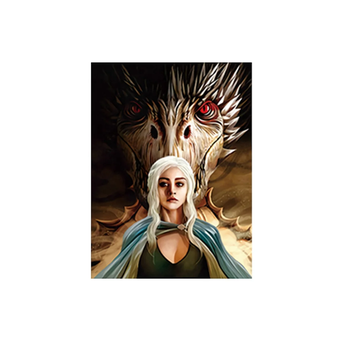 Colorful 3D Lenticular Poster Printing For Movie Advertising 30 * 40cm