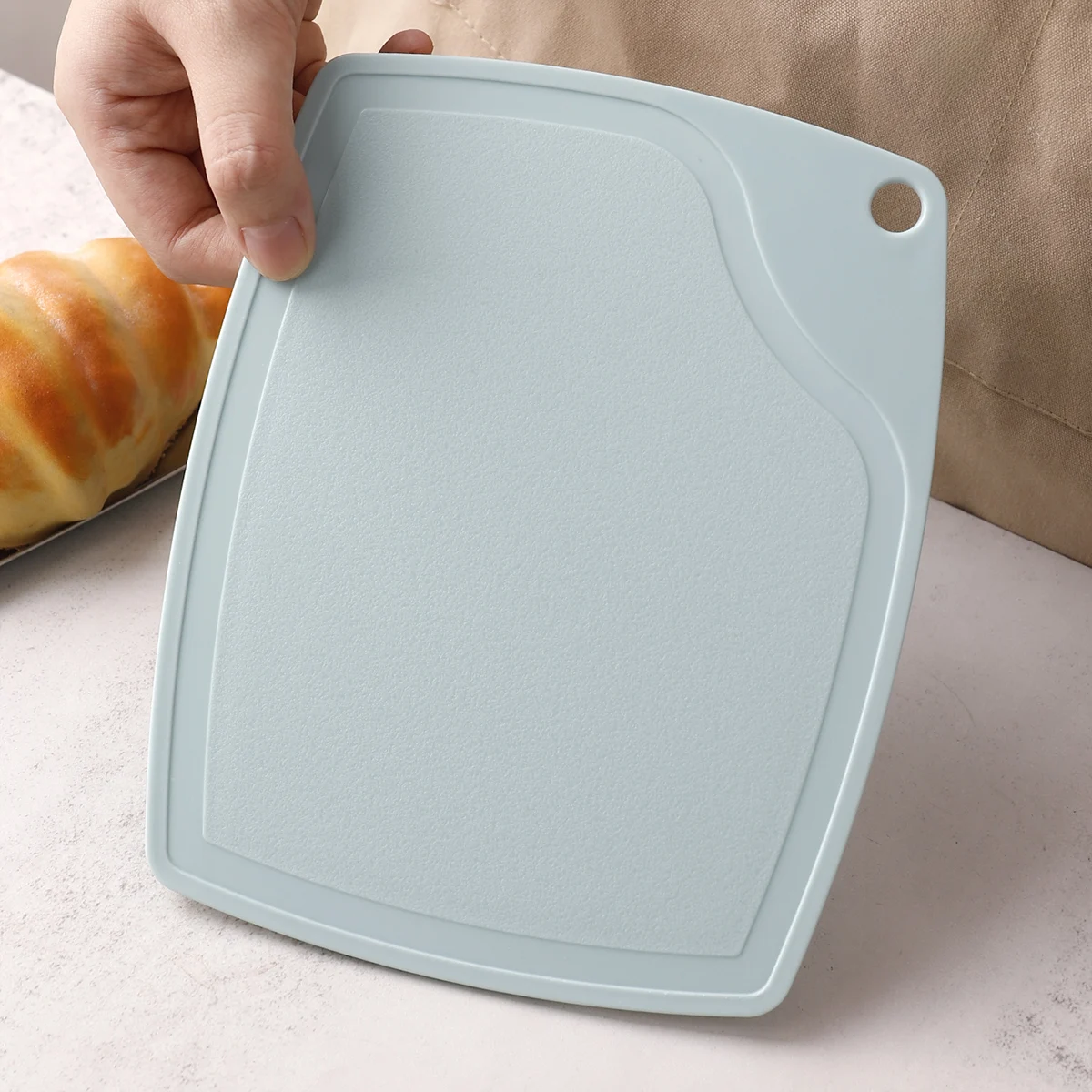 Wholesale custom kitchen personalized meat vegetable plastic cutting board