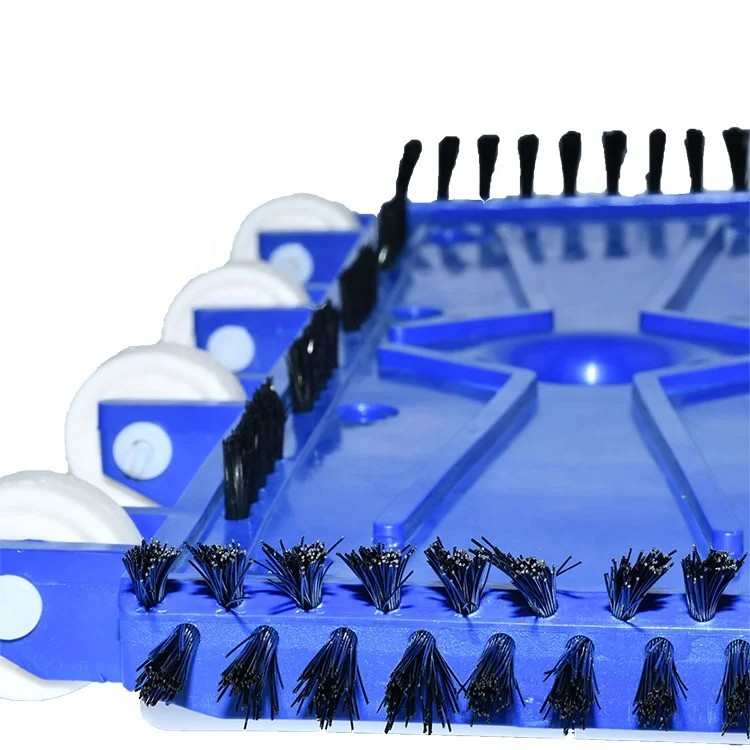 Deluxe Large Swimming pool cleaning accessories vacuum head flexible vacuum brush head