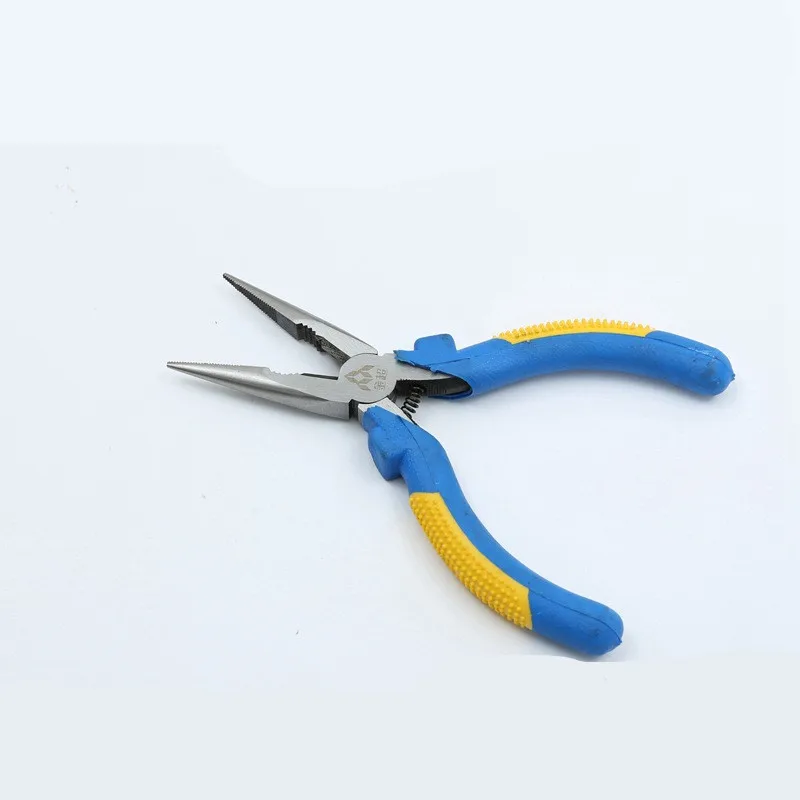 6 inch electrician household multifunctional American type long nose plier