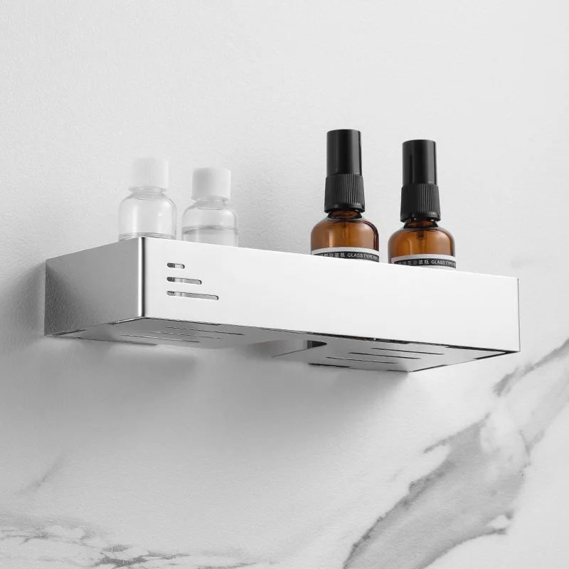 High Quality Shower Racks Modern Stainless Steel Wall Mounted Bathroom Rack Shelf