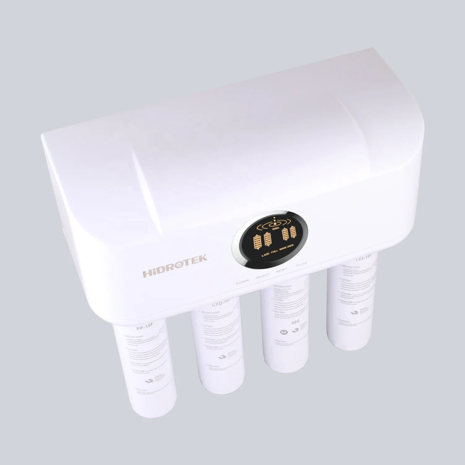 Household 4 Stage TDS Monitoring  and Filter Life Display Ro Water System