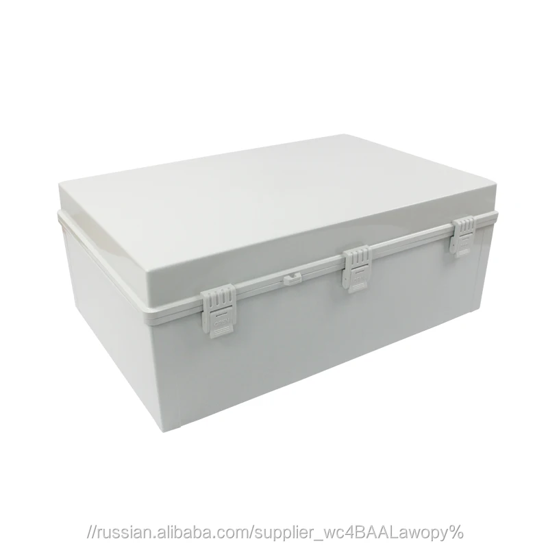 600*400*220mm plastic PC waterproof dustproof outdoor power distribution box
