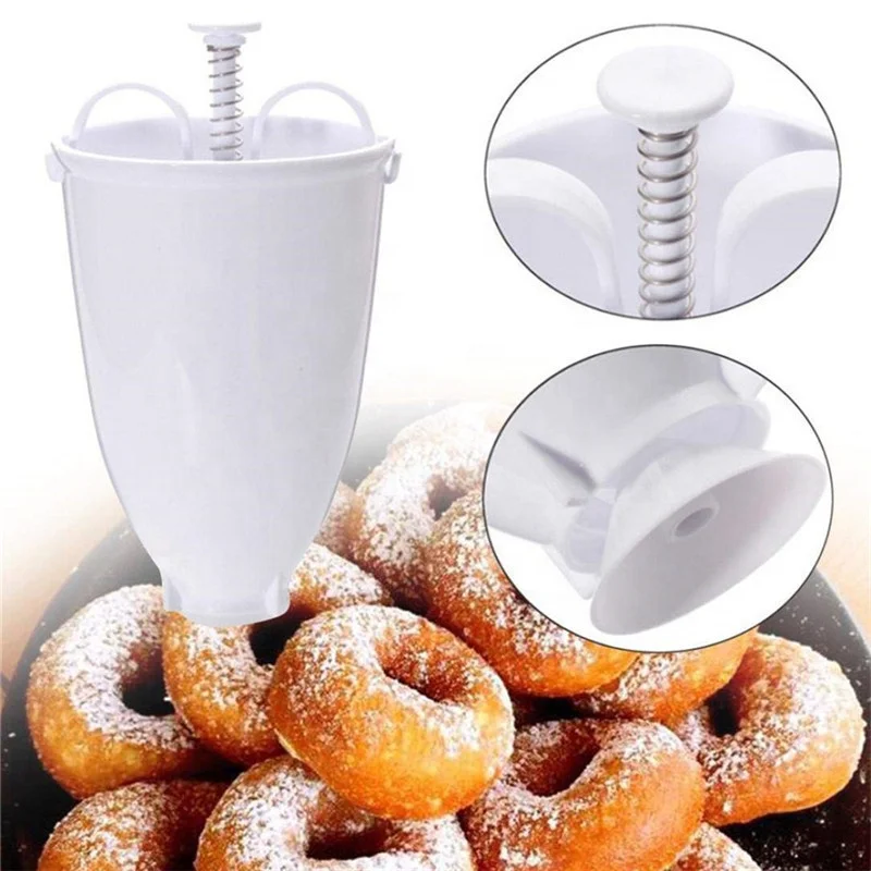 2020 Good Quality Donut Maker Dispenser Doughnut Maker Artifact Fry Donut Mould Waffle Doughnut Cake Mould