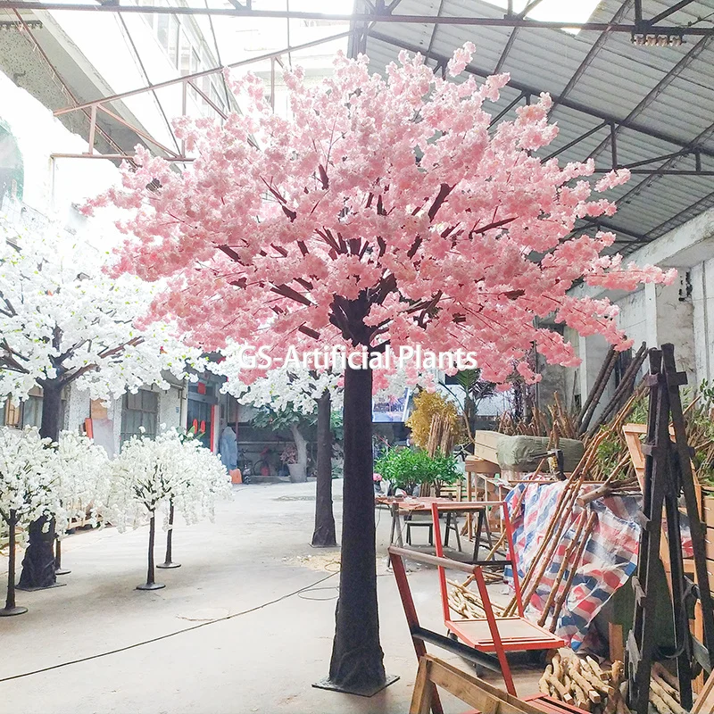 Garden landscaping & decking large tree artificial plants and flowers wedding decoration artificial Cherry Blossom tree