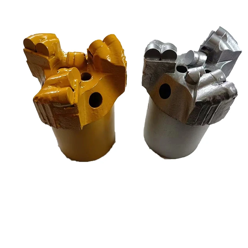 HDD heading horizontal drilling drag bit  geological drilling steel body pdc bit