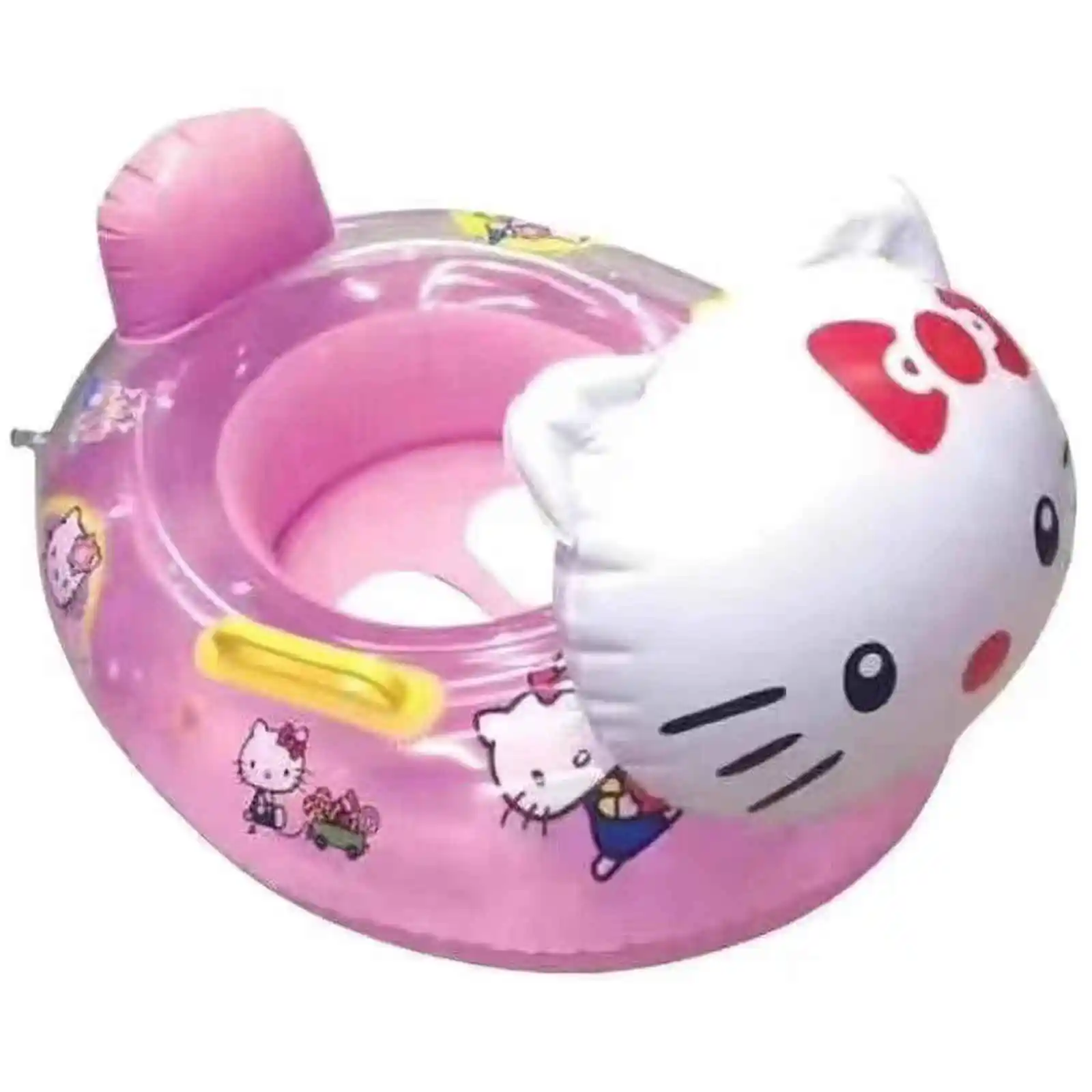 Cartoon Animal Shape Inflatable Kids Seat Swimming Ring For Toddlers Summer Beach Float Toys