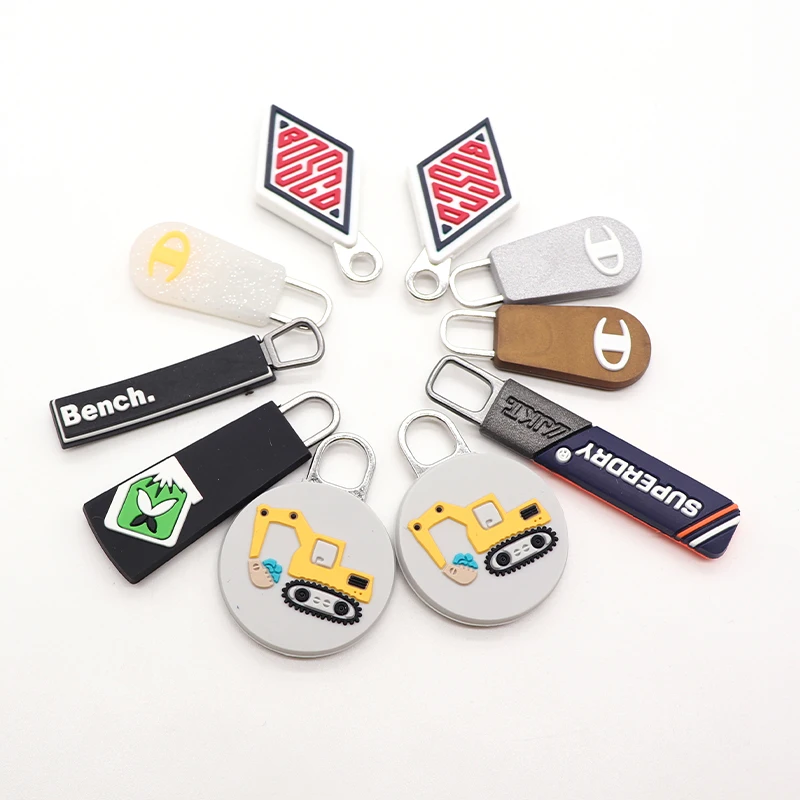 Custom logo Zipper Pulls High Quality Zipper Puller Oem Zipper Puller for Bags Puller