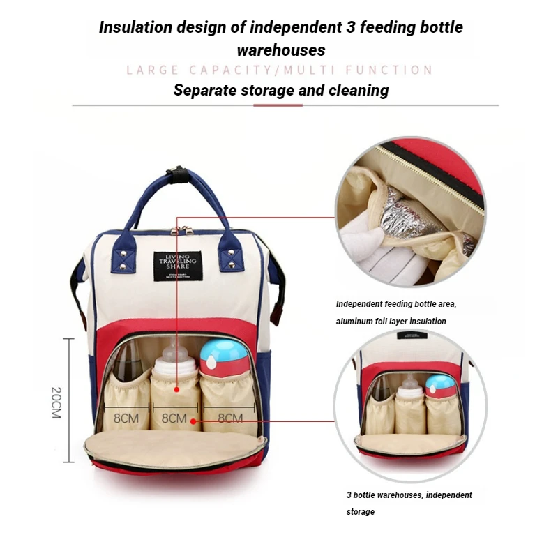 Mummy Bag Baby Diaper Bag Backpack For Boys Girls Large Travel Diaper Bags Changing Pad Newborn Essentials