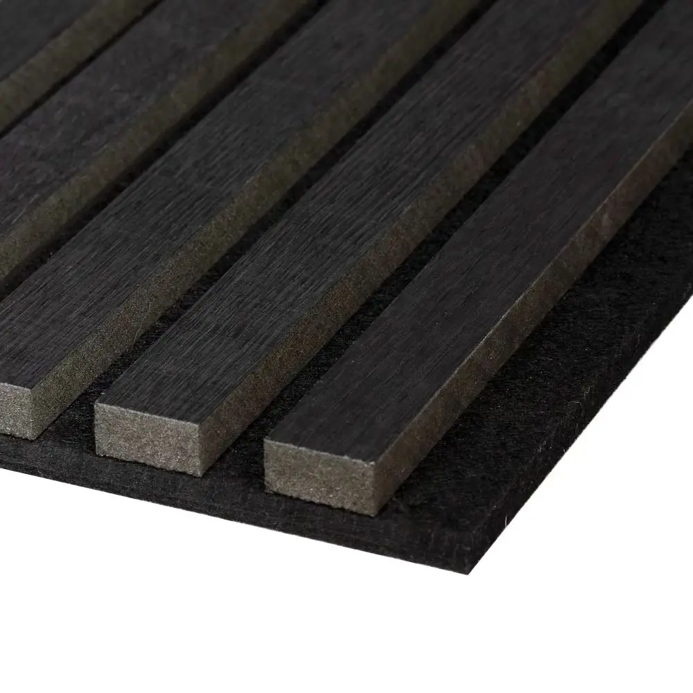 Veneer Slats Wooden Wall Panel Decor Interior Sound-Absorbing Ceiling and Wall Paneling Wood  Modern