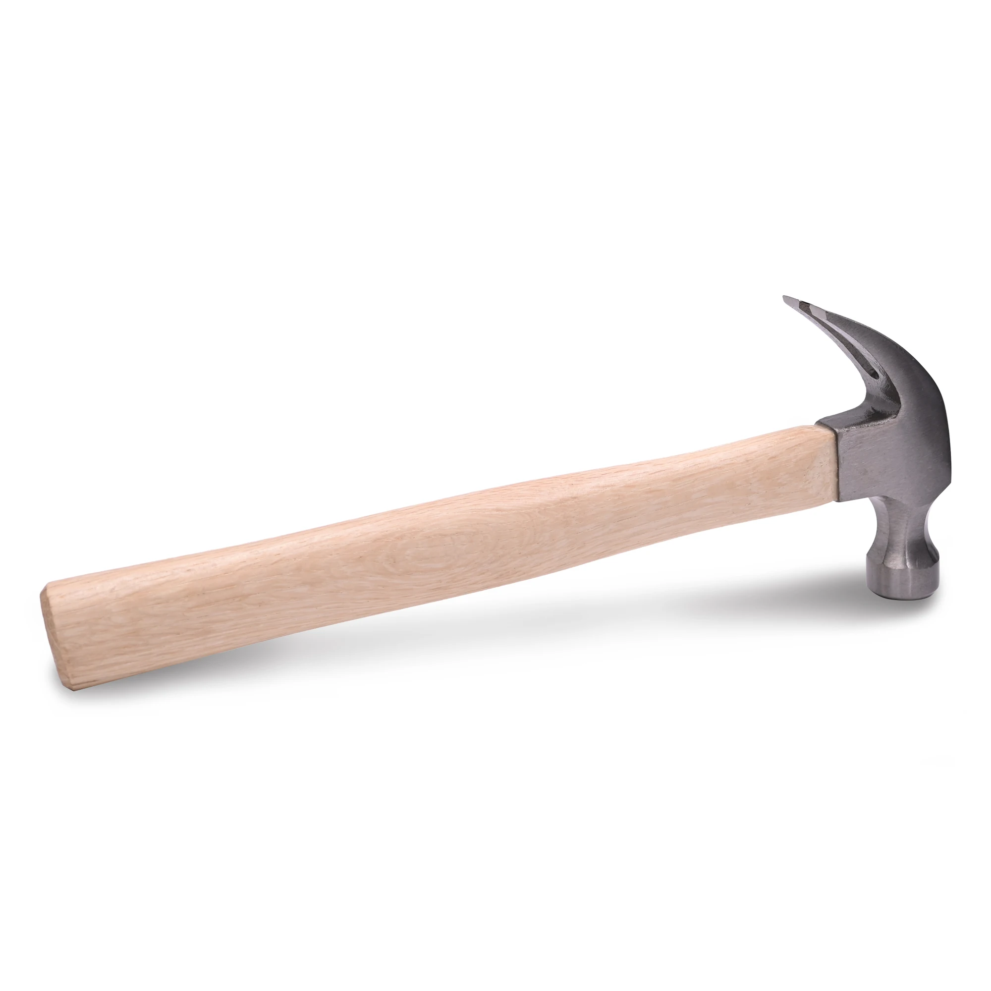 16OZ Claw Hammer with Steel Handle Mirror HRC Head Surface Walnut Wood Handle