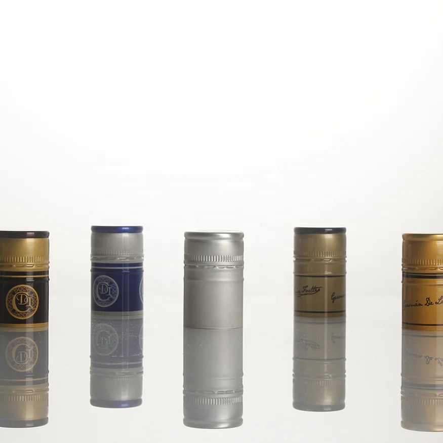 30x50 mm plastic insert glass ball pilfer evidence non-refillable vodka aluminum-plastic mescal tequila aluminum bottle caps