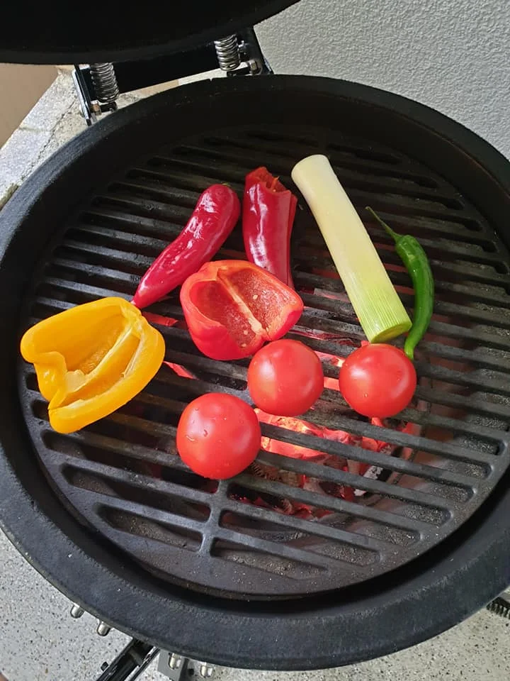 Cast Iron Cooking Grid TOPQ BBQ Kamado Accessories