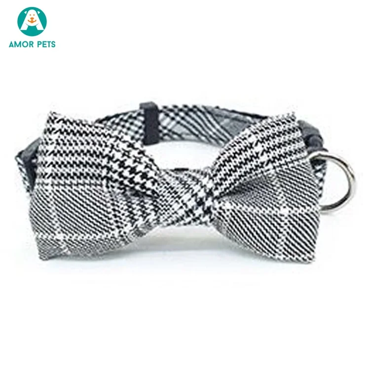 Custom Cat Dog Bow Tie Bowtie Collars Bulk Eco Friendly Pet Supplies Fancy Luxury Accessories Dog Collar