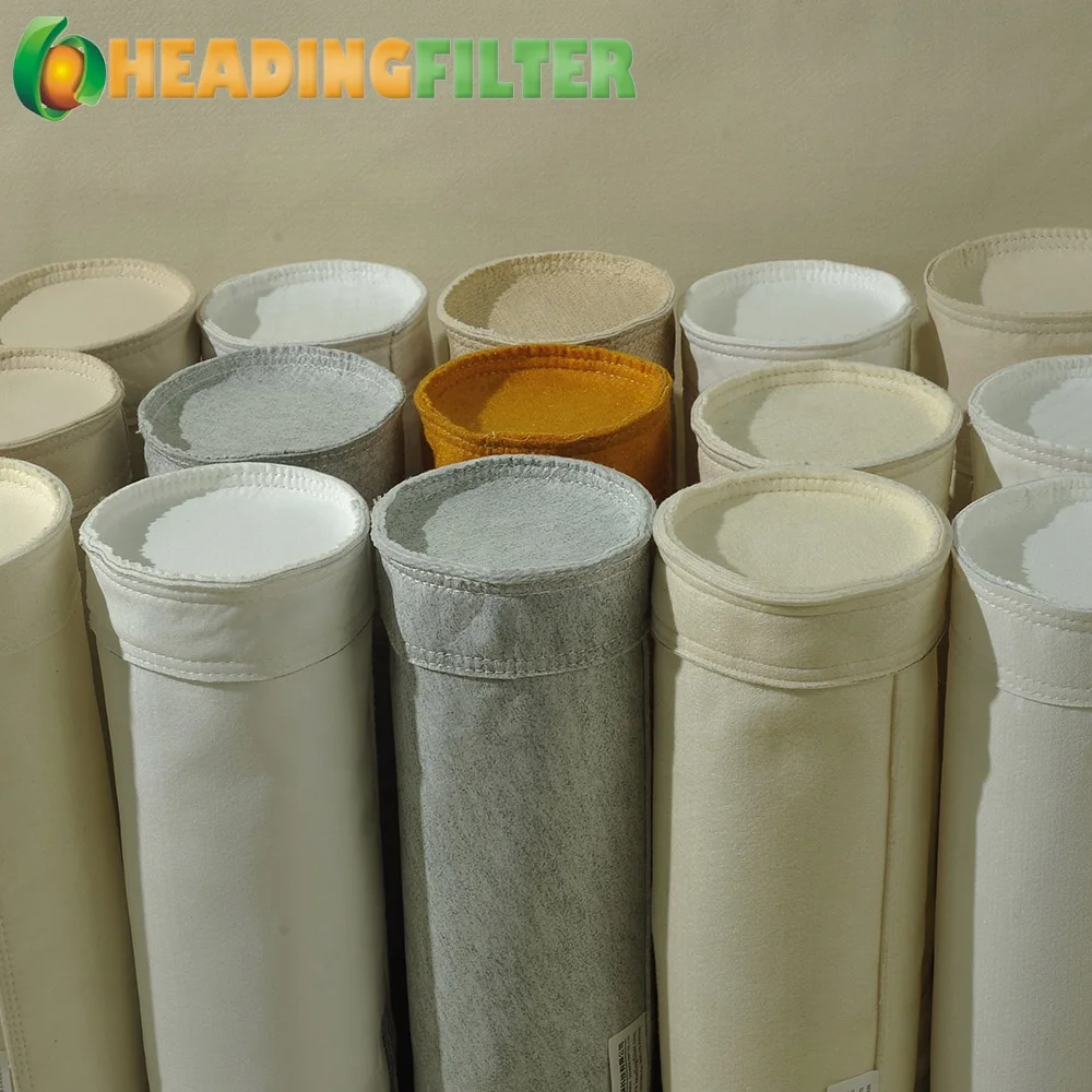 Nonwoven Polyester Needle Felt Filter Cloth For Dust Collector Baghouse Filter Bags Air Filtration