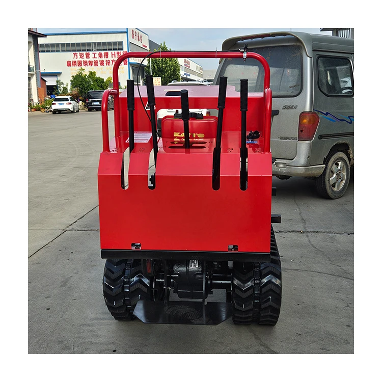 1.5 ton crawler transporter is suitable for driving on the complex road surface of mountainous terrain