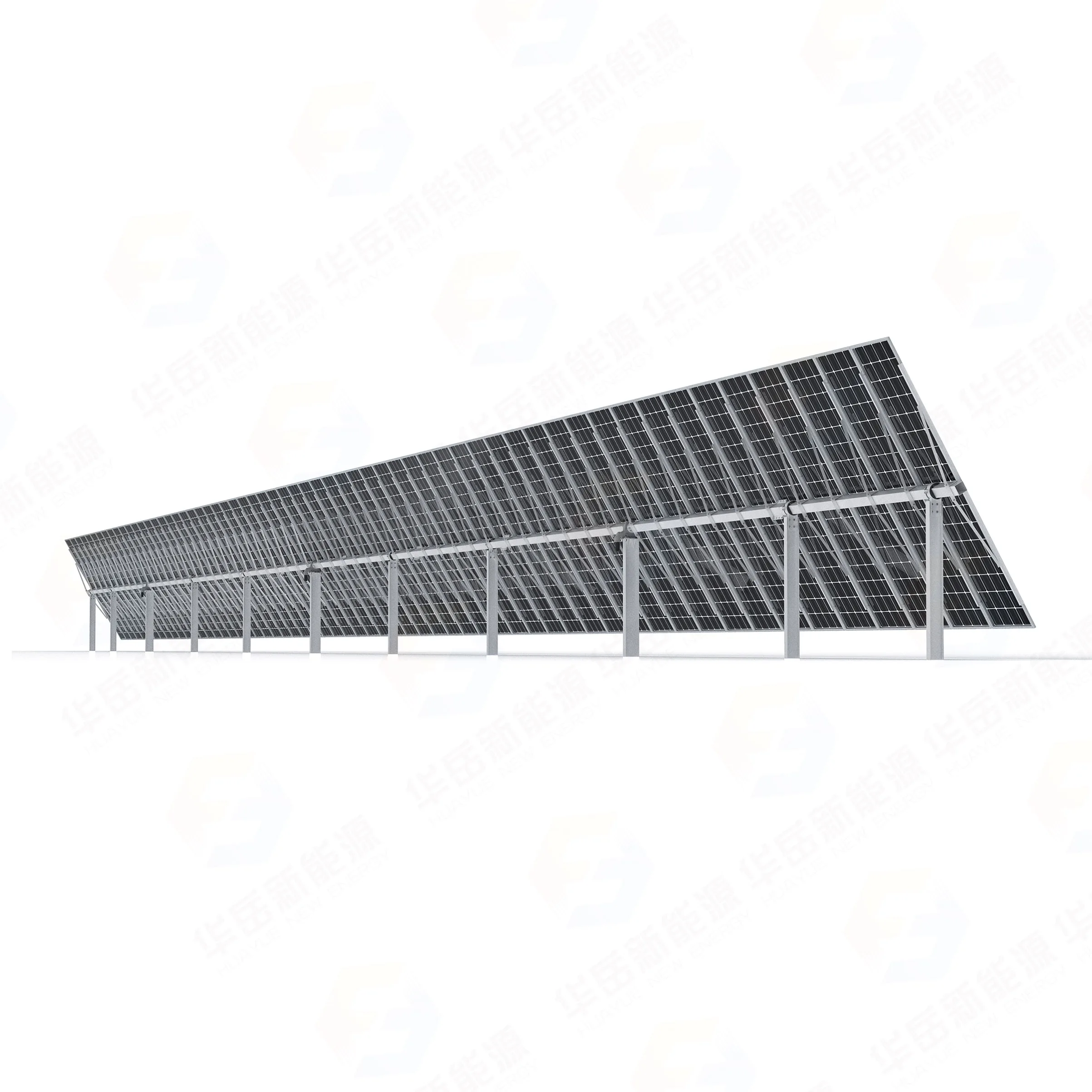 Huayue Солнечный trackerHYP-2-120PV-144-IR-M-4SD одноосный трекер плоский pv