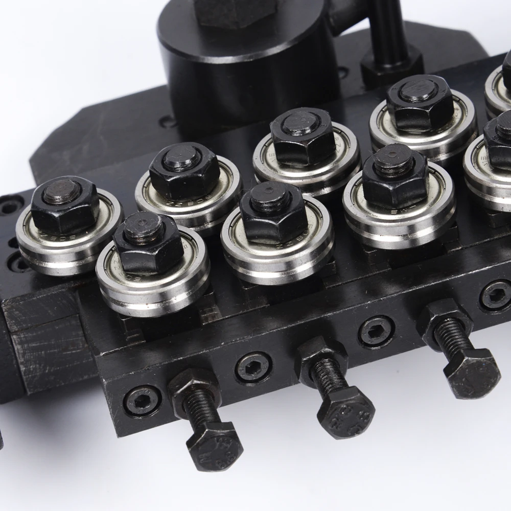 QIPANG 8Wheel Straightening Machine Procedure Pliers Steel Wire Machinery Air Straightening Device Wire Straightening Tool