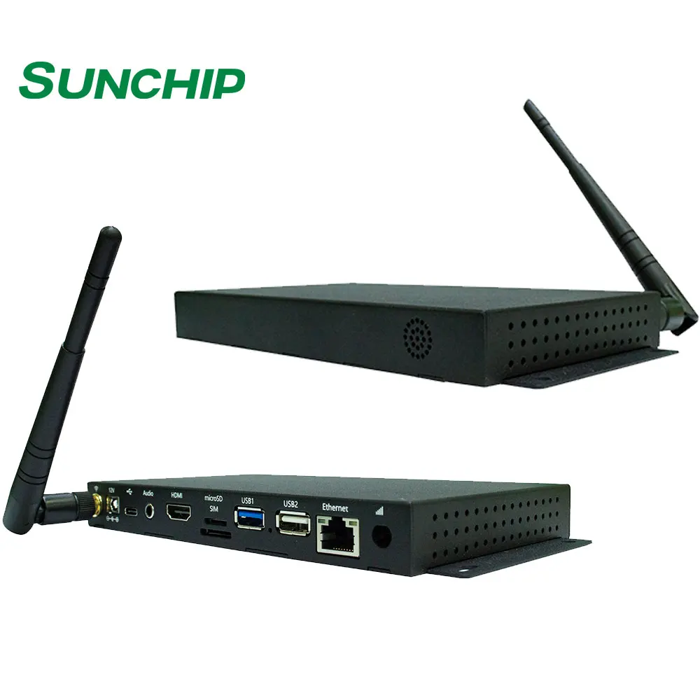 Wholesale Customization Mini Network Android Advertising Digital Signage Media 4k Player Box