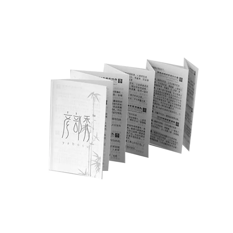 Cheap wholesale custom design 3 fold full color brochure printing leaflet business flyers booklet
