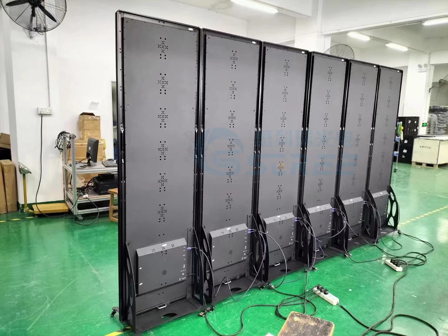 Portable Indoor P2 LED Poster Acrylic Shield Commercial Advertising Equipment