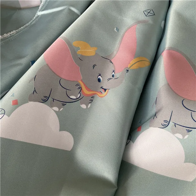Factory price 100% Polyester Microfiber Disperse Printed Fabrics elephant print fabric For Bed Sheet