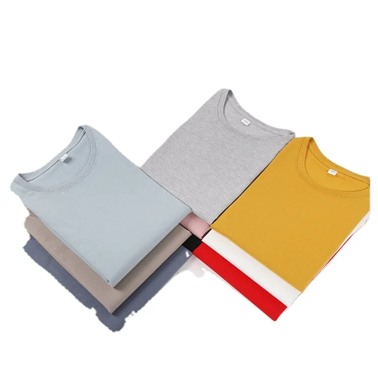 Custom ring spun blank in bulk vintage polyester cotton heritage mock neck short sleeve oversized acid wash tshirts for printing