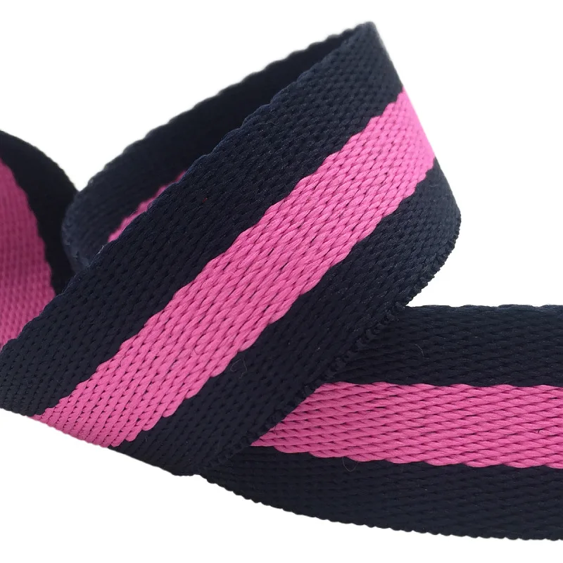 REWIN 20 25 32 38 50 mm Polyester Striped Webbing Ribbon for Bag Luggage Strap Garment Clothing Accessories DIY