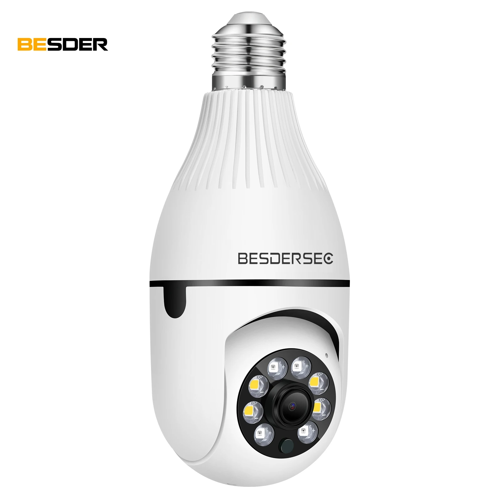Лампа Besder 2 Мп IP-камера iCsee с Wi-Fi ночное видение двухстороннее аудио монитор для детей автоматическое отслеживание камера видеонаблюдения дома