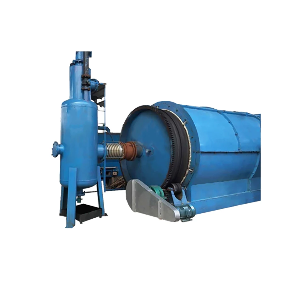 Mini Pyrolysis Plant  with Skid Mounted Free Installation to fuel