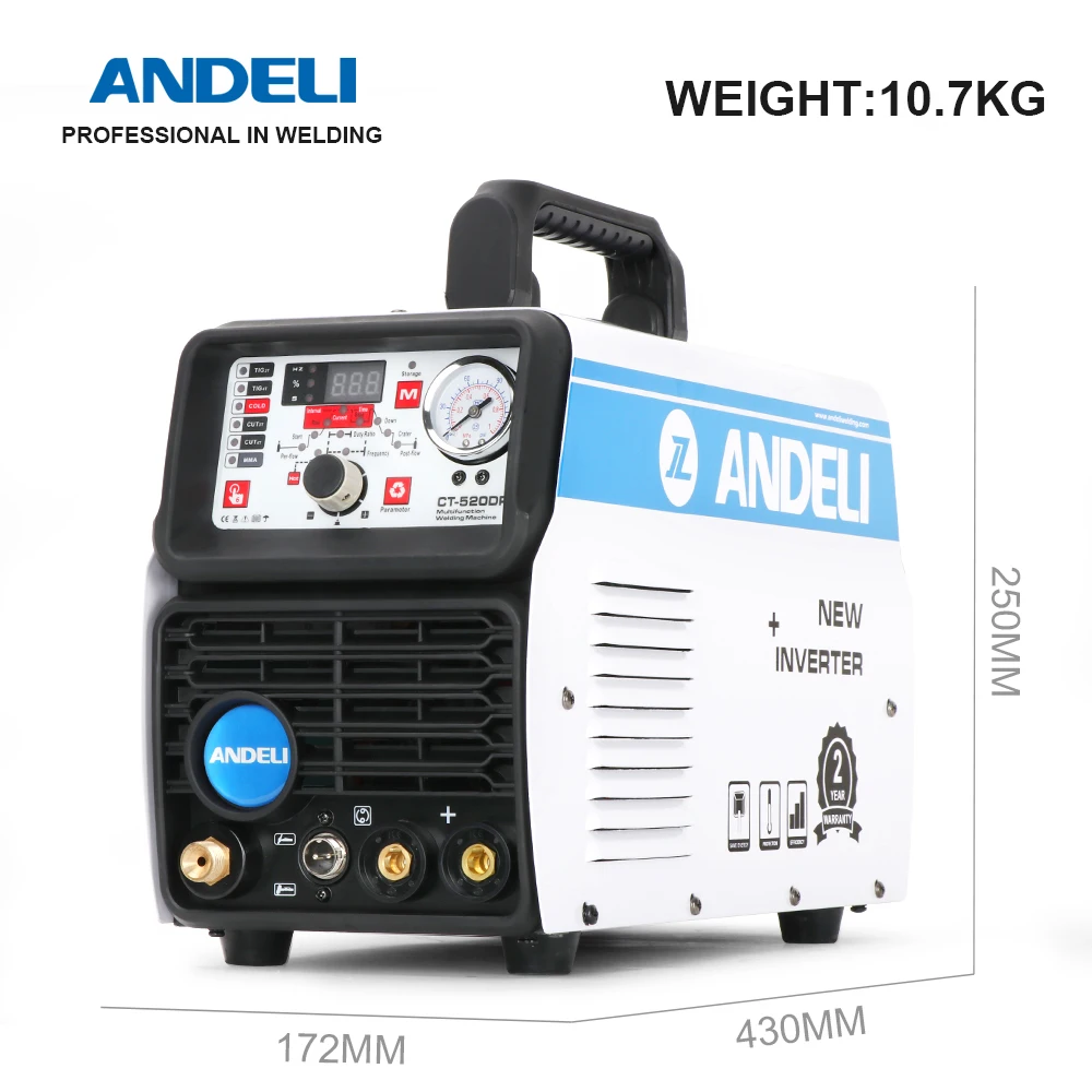  ANDELI CT-520DPL многофункциональный сварочный аппарат 5 в 1 с