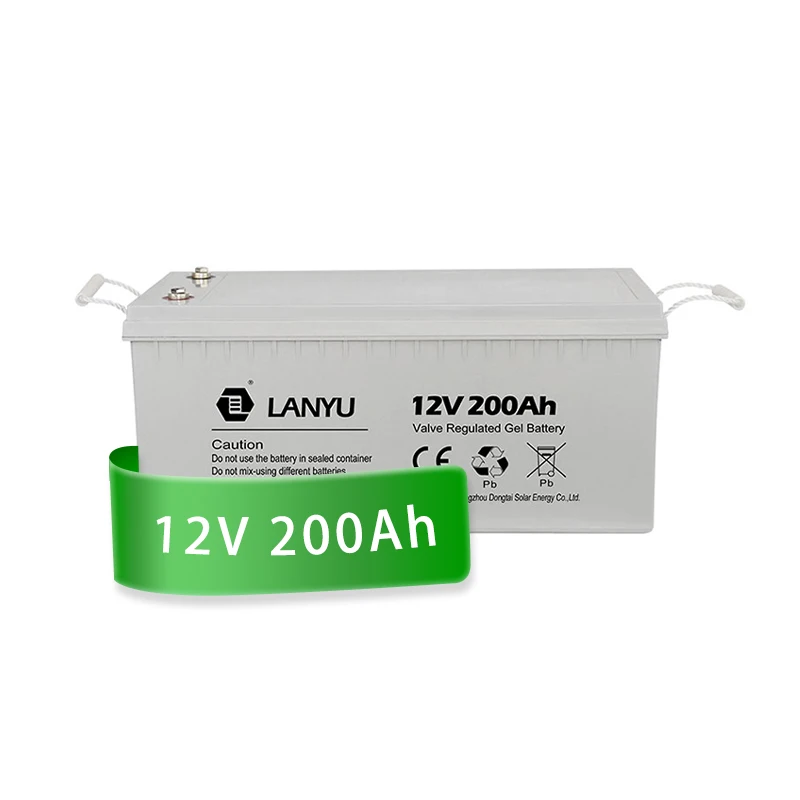 200 Ah Gel Battery Gel Solar Battery 12V 200 Amp Battery