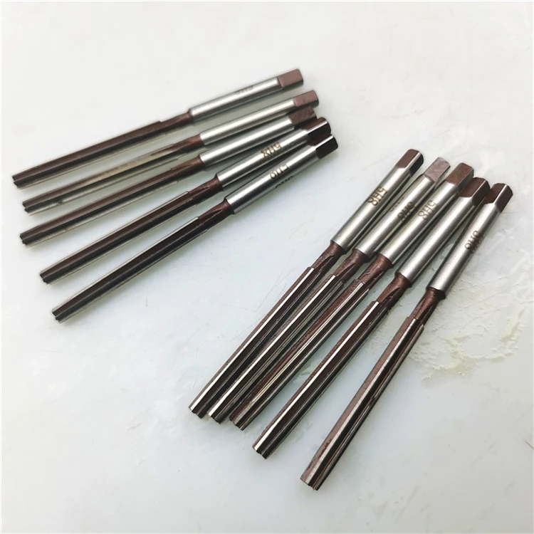 Professional manufacturer hss 5mm H8 reamer tools special 5mm hand reamers dentaire industry hss hand reamer