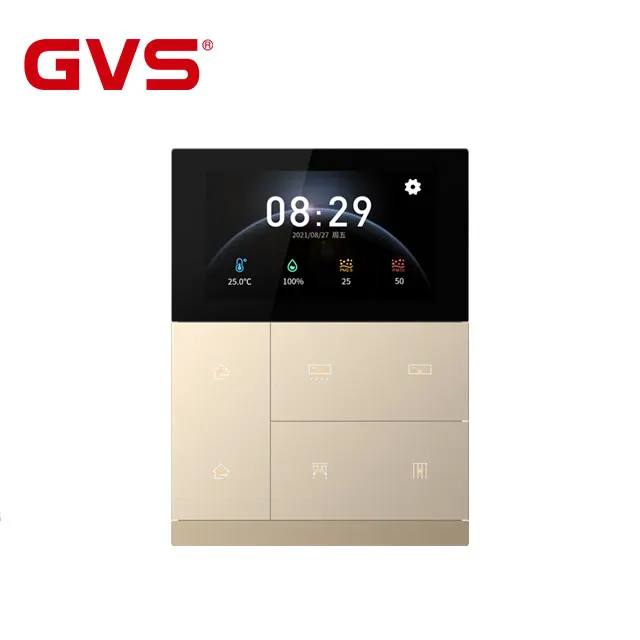 GVS KNX- smart Home Building Intelligent Control System Touch Smart Wall Switch  Smart Automation