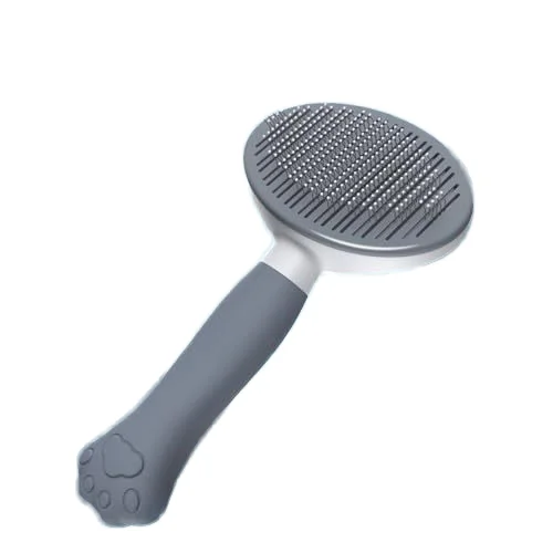 Hot Selling One-Button Handle Combs Sustainable Dog and Cat Bristle Hair and Scalp Massager Shampoo Removal  Cleaning