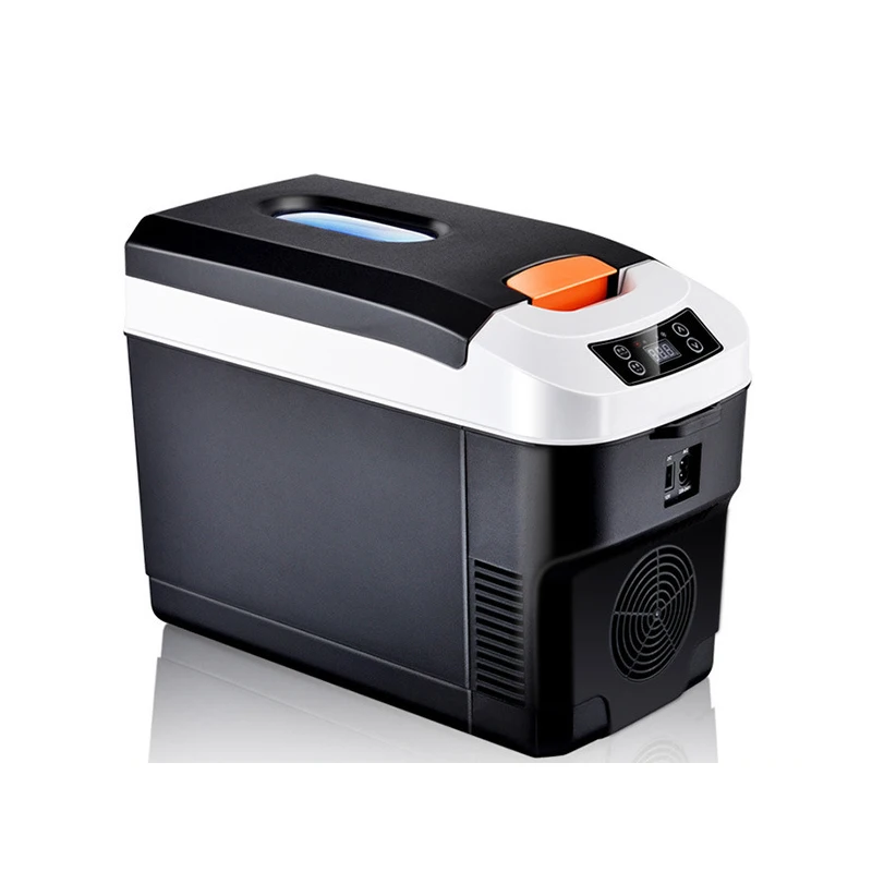 12l Dc 12v Ac 110v Freezer With Compressor Cooler Box Mini Portable Car Fridge Battery Refrigerator For Recreational Vehicle Rv