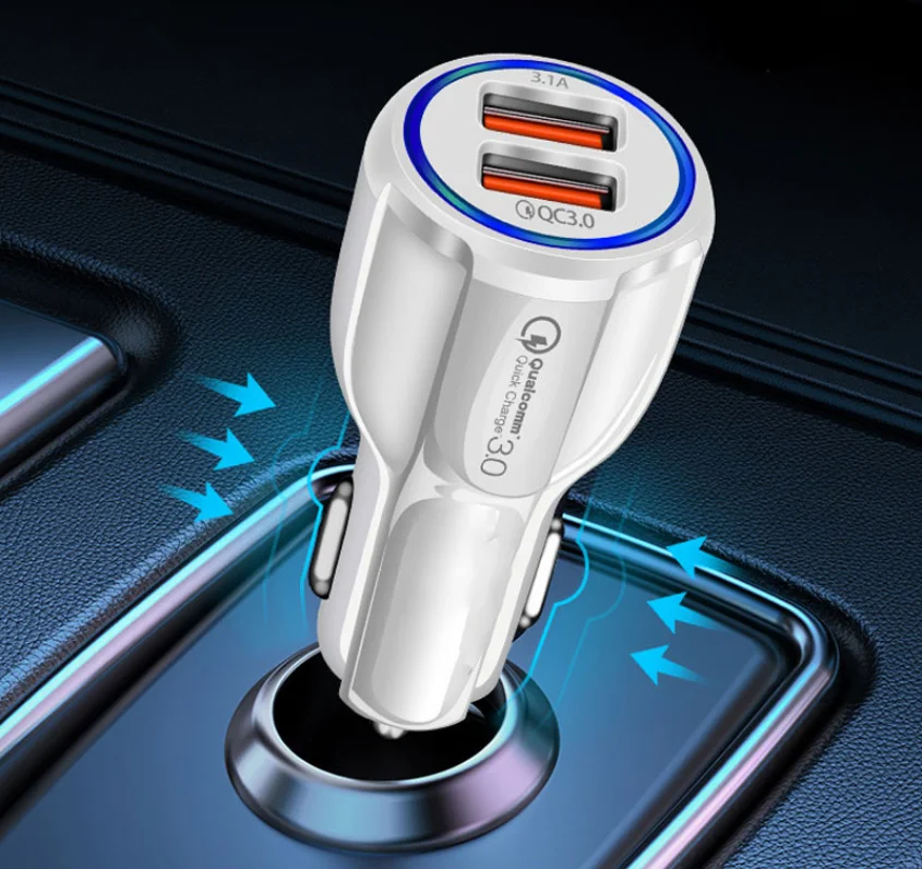 Oem Fast Car Usb Charger Shenzhen 2020 New Product Wholesale Qc3.0 For Apple Iphone 11/6/7/8 Mobile Phone Wireless Charger
