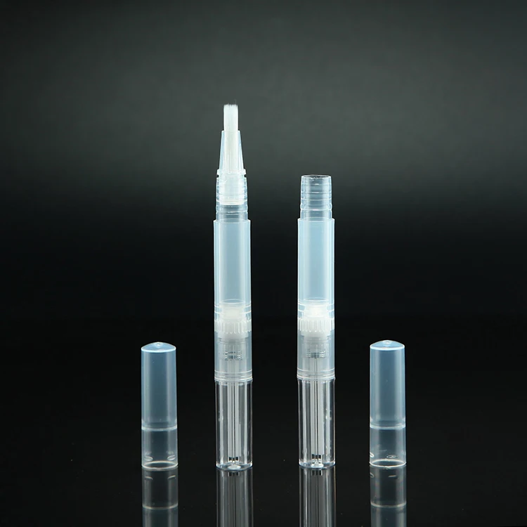 2ml nail polish plastic pen bottle brush