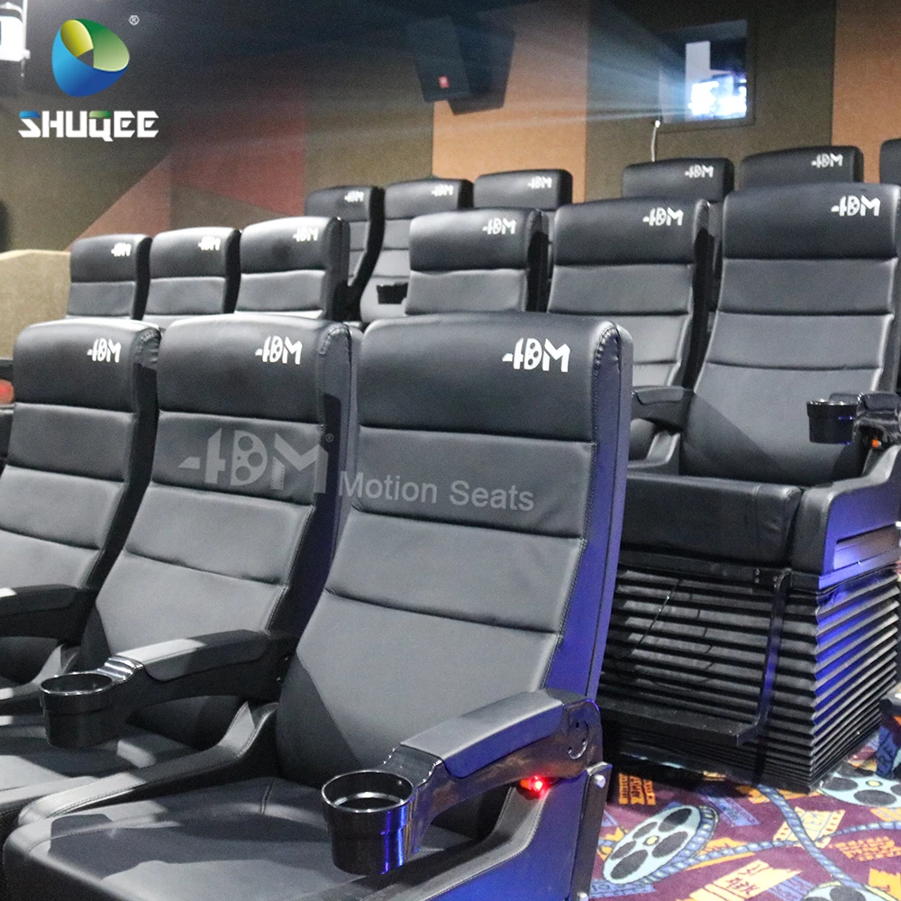 Manufacturer screens 3D 4D cinemas 5 d cinema equipment with new technology