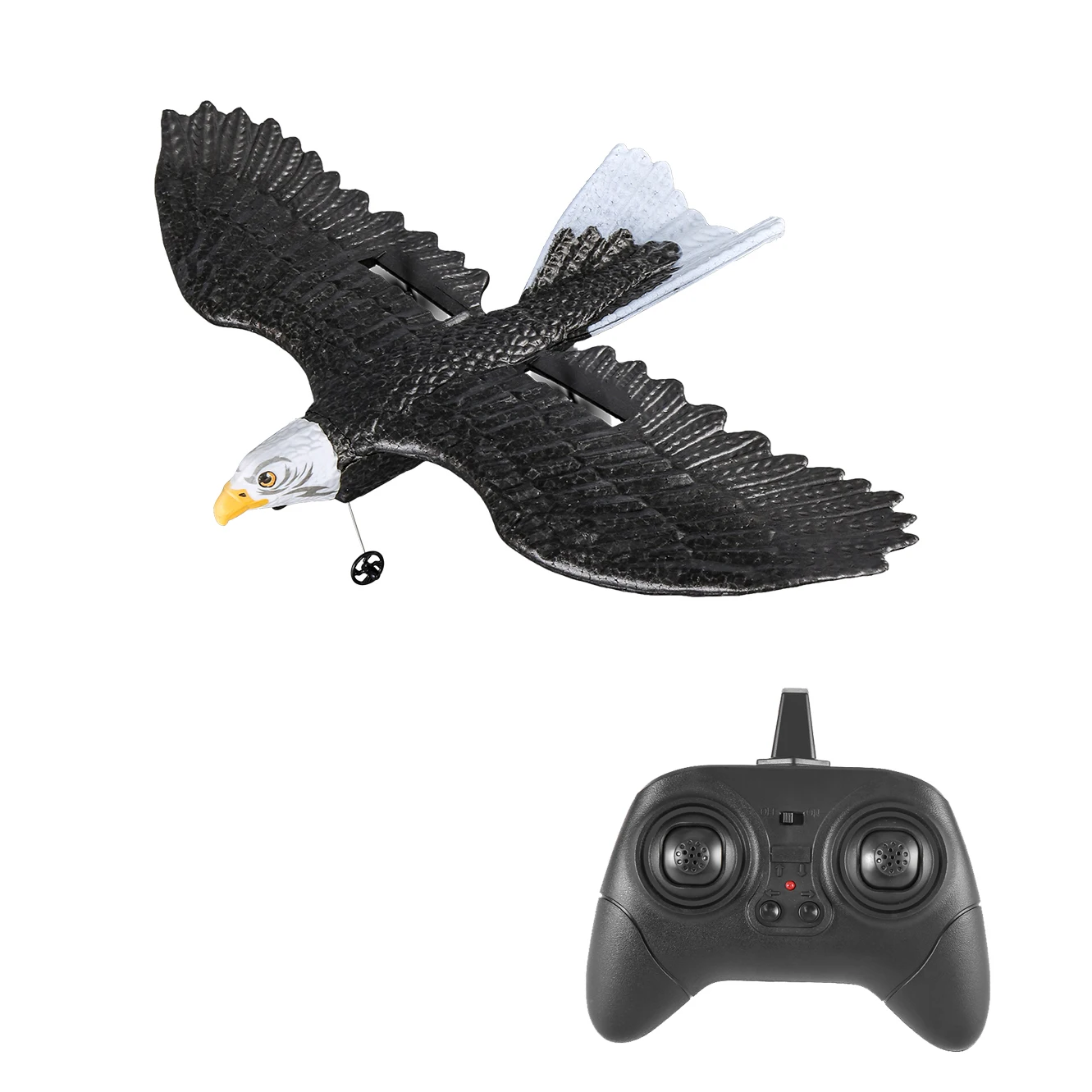 new style outdoor flying toys 410mm epp foam 2 channel eagle model remote control airplanes for sale