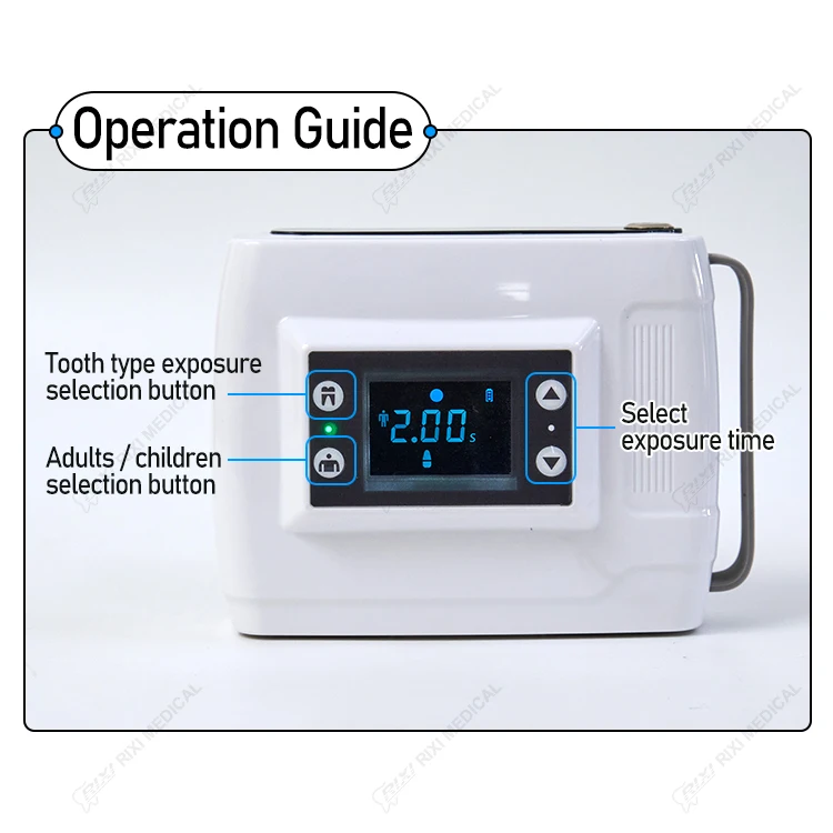 Portable Dental X-Ray Wireless Dental Xray Machine Sensor Panoramic Dental X Ray