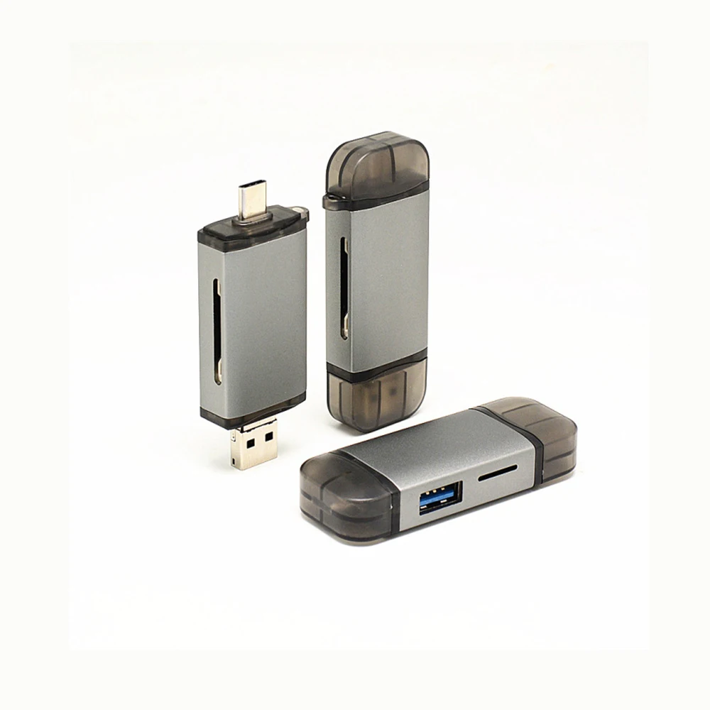 Устройство для чтения карт памяти USB 3,0 Micro- Type C на Sd Micro- Sd Tf