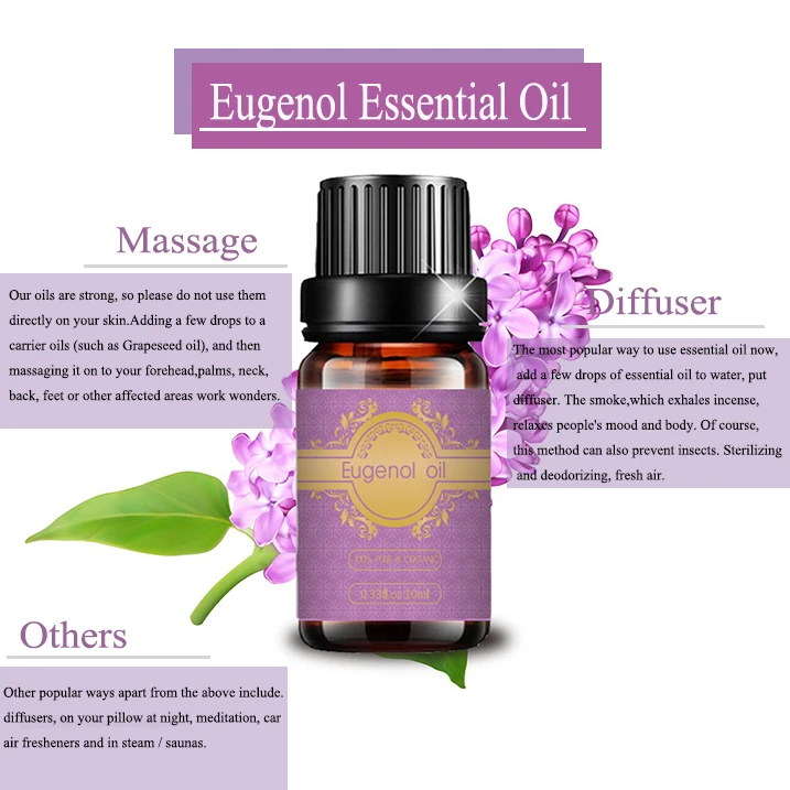 Highly quality eugenol clove oil methyl eugenol used for dental products , dental care kit glue for crowns & bridges filling