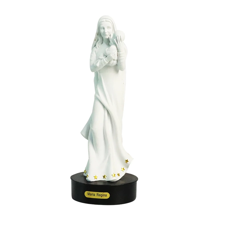  High quality famous religious Virgin Mary statue resin Mother and Baby Jesus statues