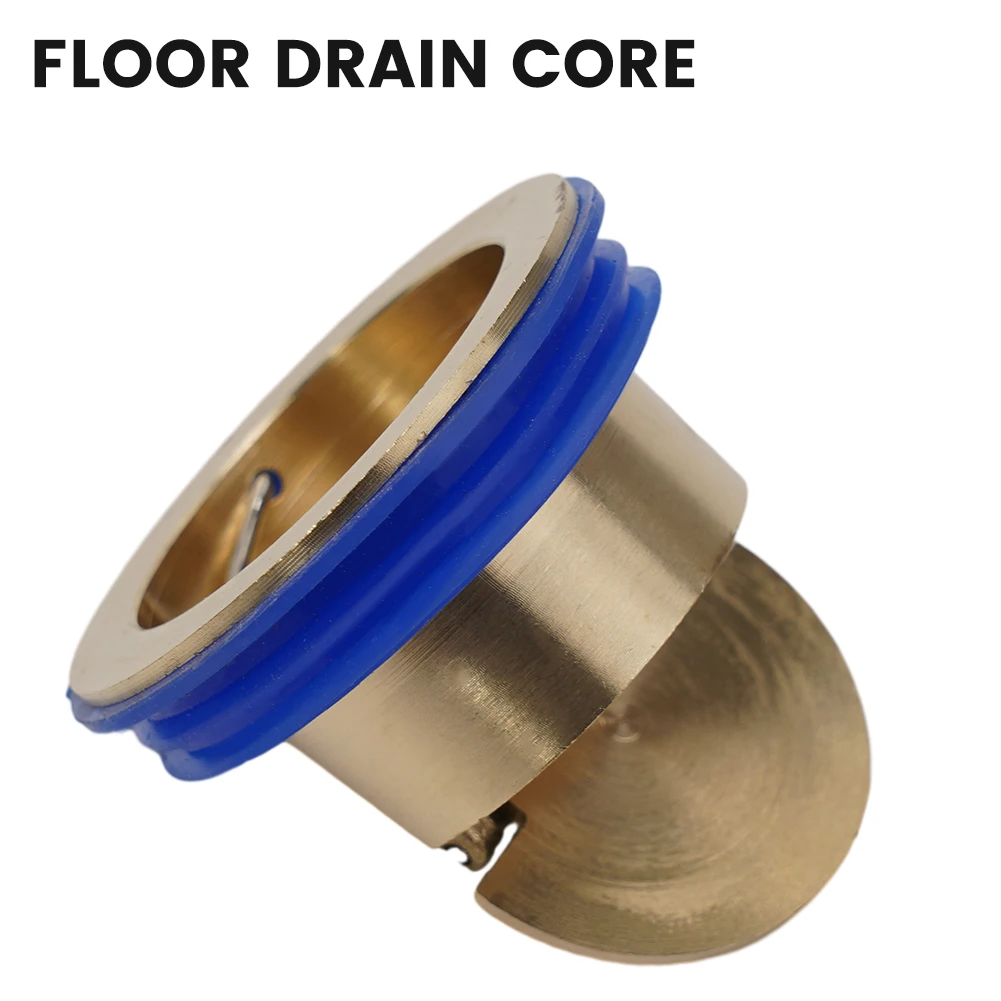 Shower Drain Sewer Filter Plug Bathroom Accessories Copper Bug Seal Plug Odor Resistant Drain Cap