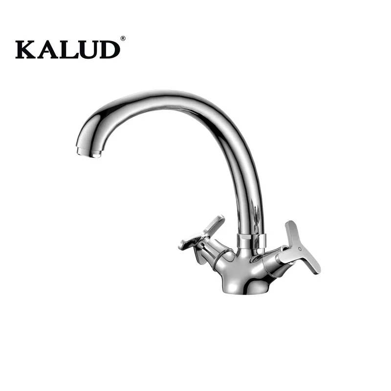 Double Handle Mixer Sanitary Faucet Kitchen Sink Tap