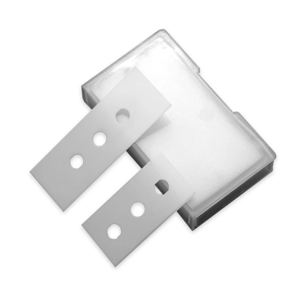 Zro2 Ceramic Razor Blades Slotted Blade
