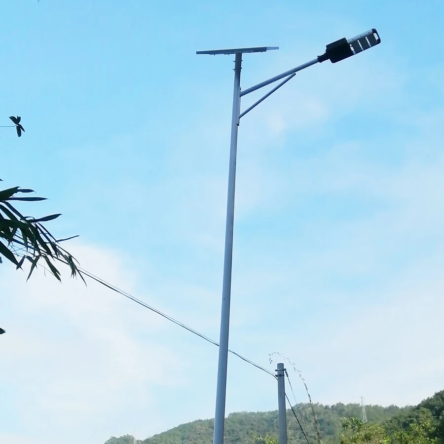 split high lumen solar street light 30w 100w semi-integerted outdoor street solar led light