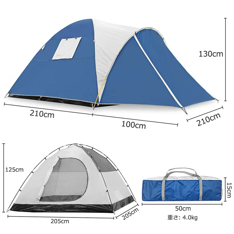 Custom 3-4 Person Camper Trailer Tent